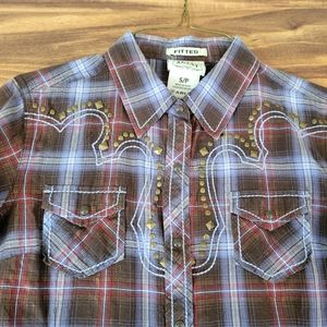 Ariat button up Wester Shirt